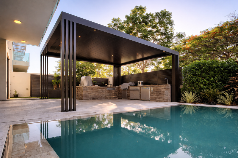 Poolside Pergolas