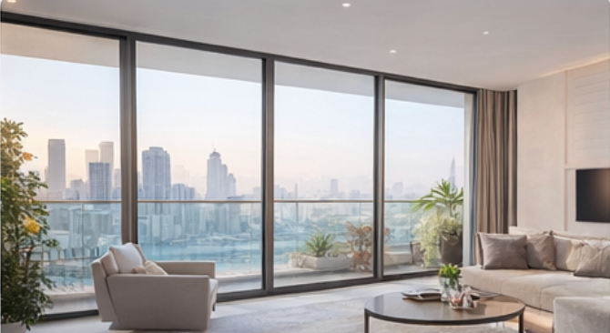 Aluminium Window Installation – Apartment