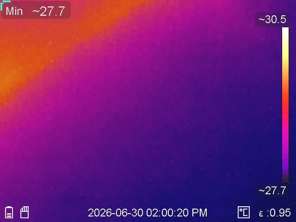 Ceiling moisture zone