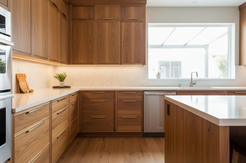 Custom kitchen cabinet