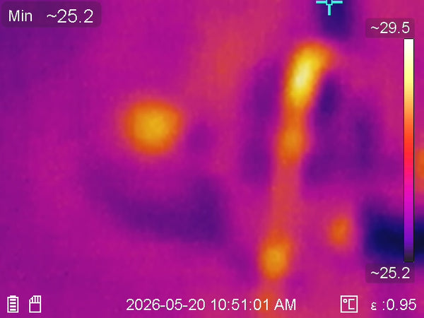 Slab moisture reading