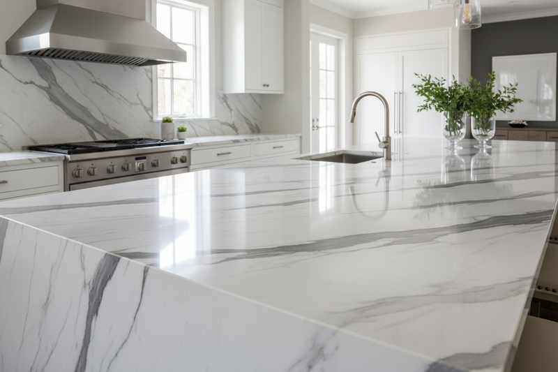 porceilien kicthen counter top